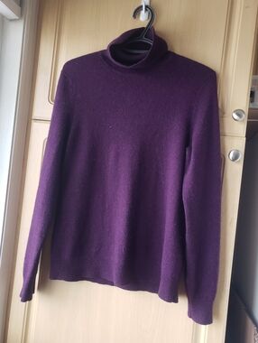 Lord & Taylor 100% Cashmere Turtleneck Sweater